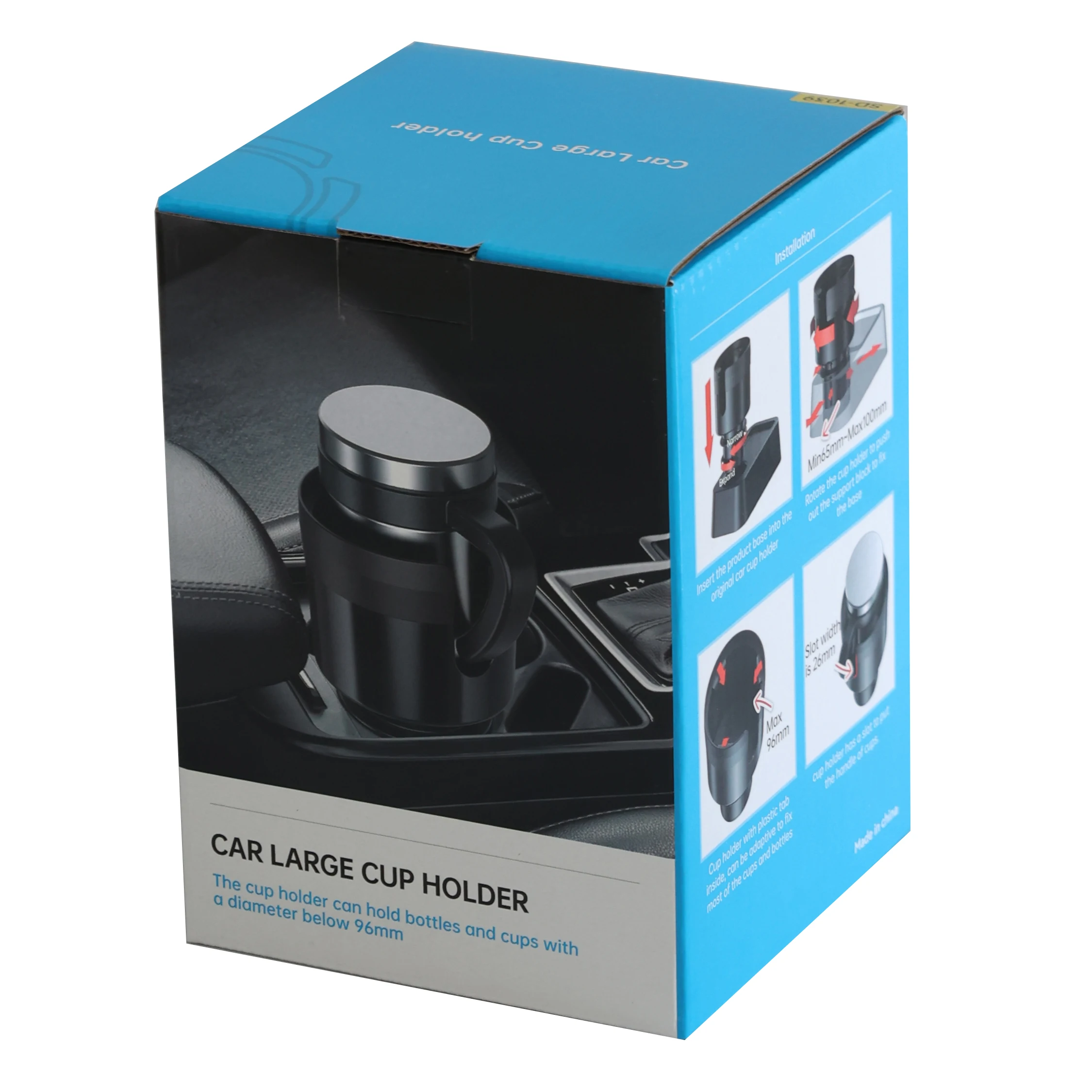 Universal Plus Integral Upgraded Car Coffee Water Cup Holder Expander