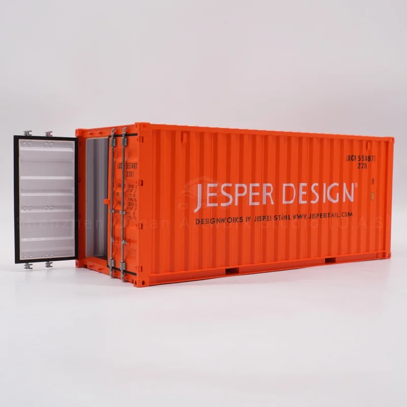 【L】O.A.S Model kontejneru Továrna na objednávku Měřítko 1:20 řemeslné přepravní krabice Model kontejneru JESPER