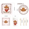 Plato de papel de 7 pulgadas * 10 piezas