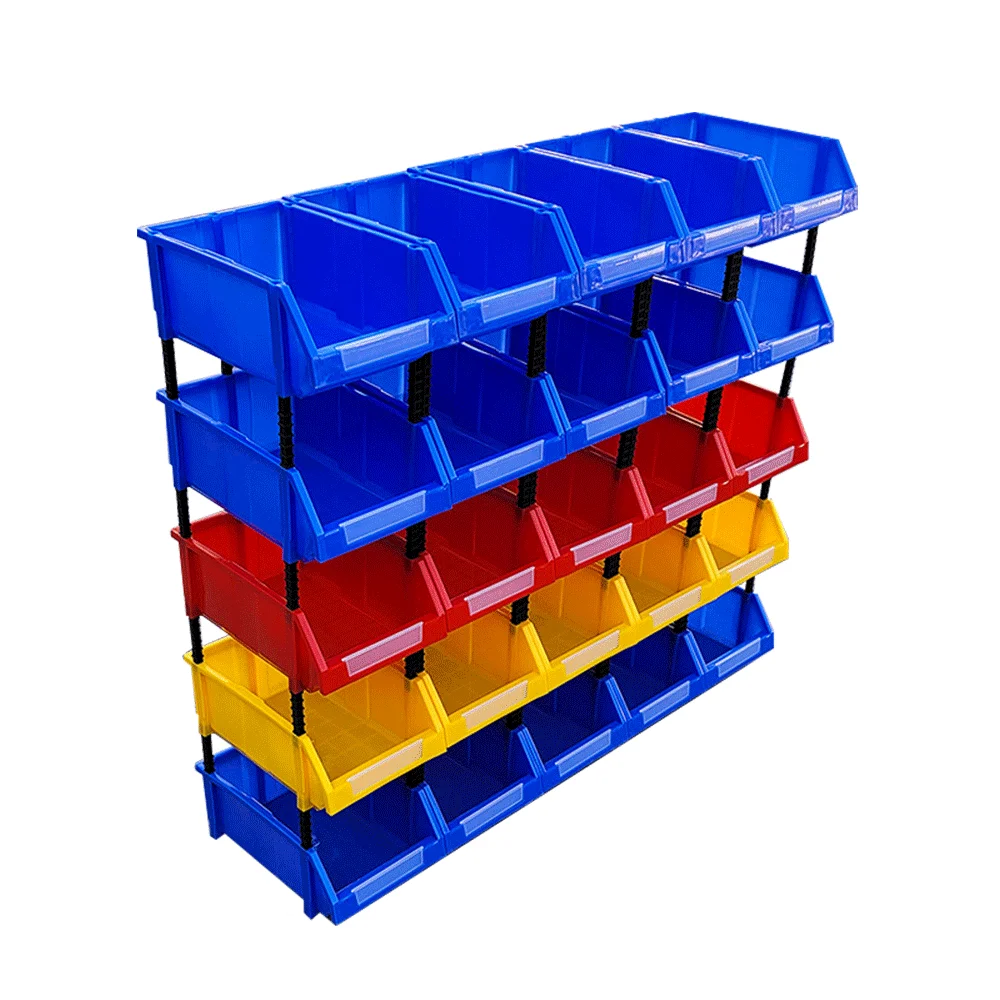 Warehouse Plastic Industrial Hardware Small Parts Screw Storage Bin Box