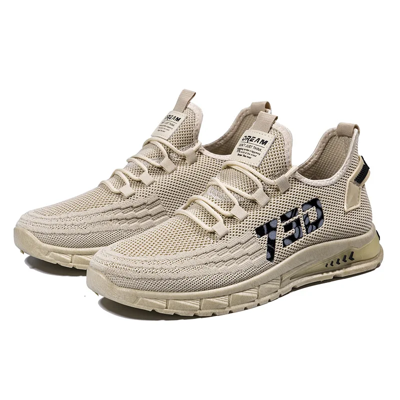 Brown Ã¤ltere Nike Schuhe Men Light Casual Shoes Knitted Fashion