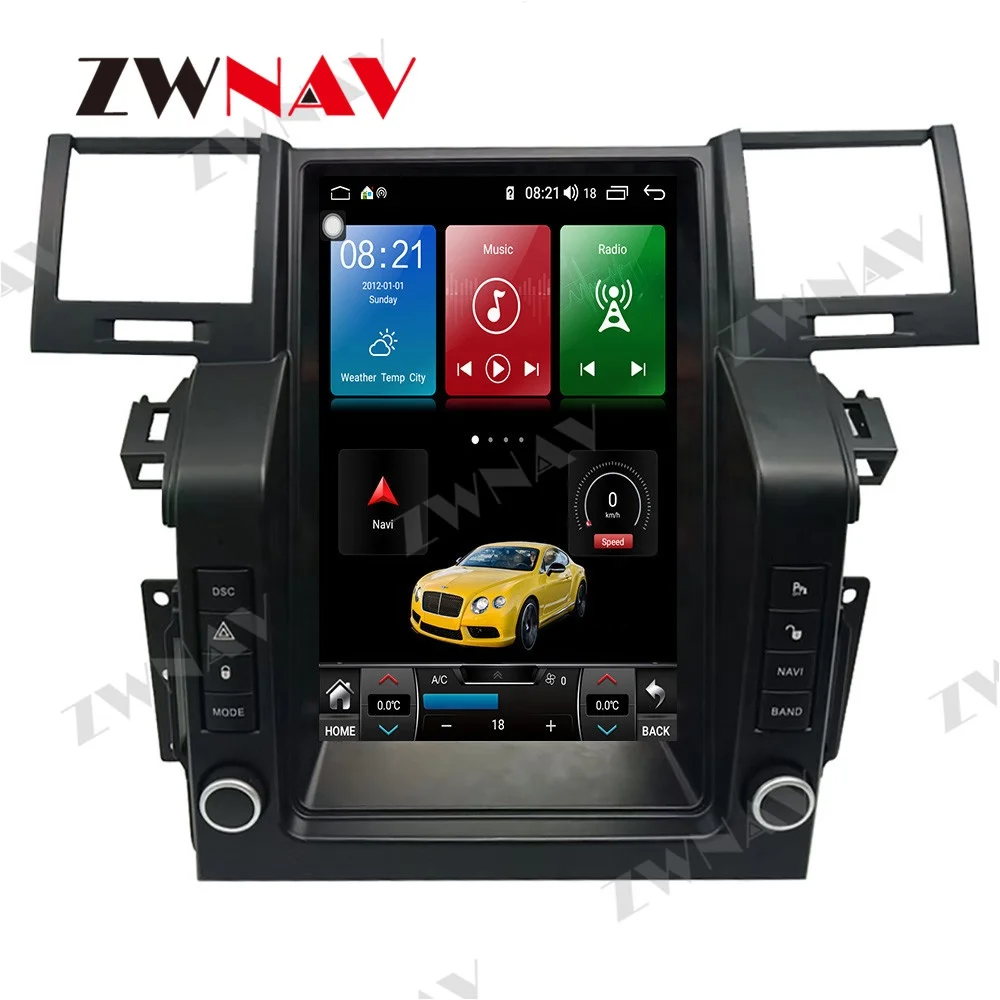 ZWNAV Android 11 Car Multimedia Player for Land Rover Range Rover Sport 2006 2007 2008 2009 GPS Navigation Auto Stereo Head Unit