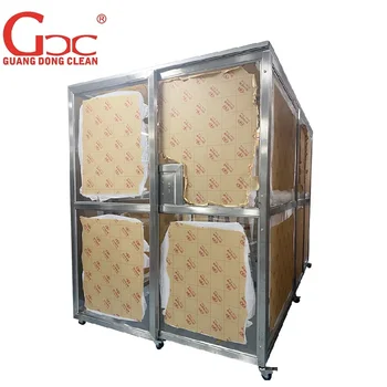 Movable Modular Cleanroom Stainless Steel Tube Acrylic Plate Clean Room ...