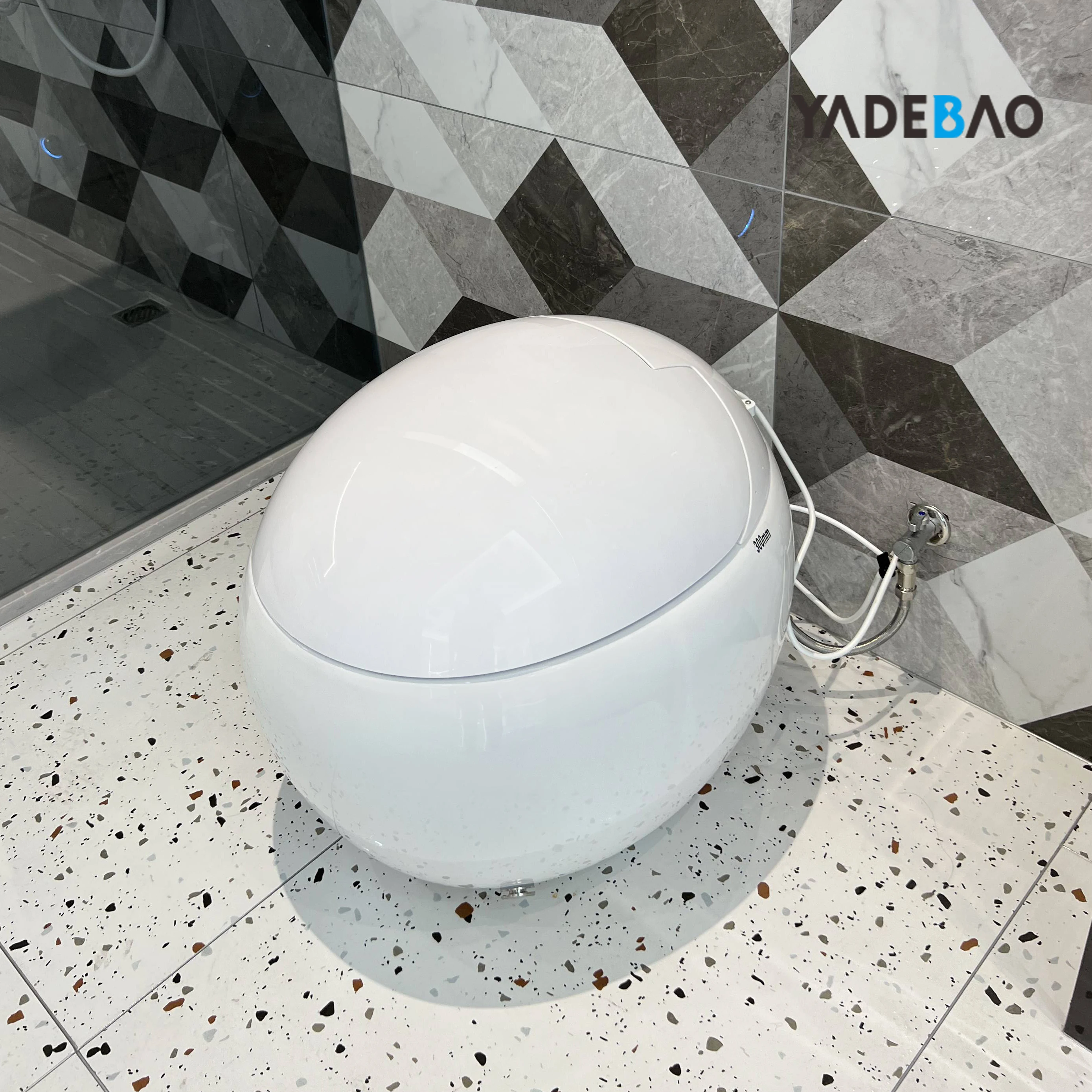 Fashion Toilet and accessories Color Automatic Egg WC Commode Intelligent Toilet Bowl Ceramic Bathroom Smart Toilet