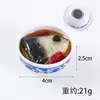 ไม่.หัวปลา 17 ชิ้นพร้อมพริกสับ [เส้นผ่านศูนย์กลาง 4 ซม.]