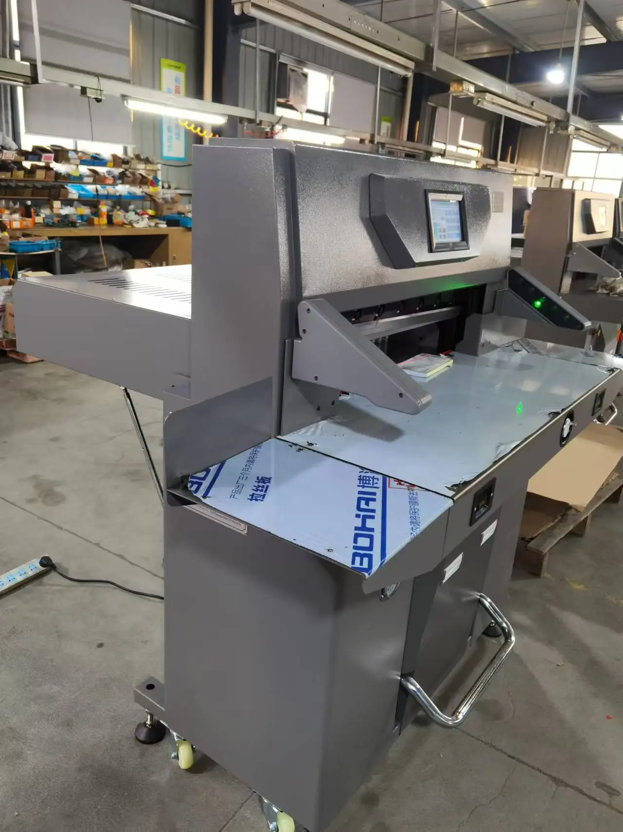 720MM Manual  Electric Book Edge Trimming Cutter Guillotine Cutter A3 A4 A5 Size Paper Cutting Machine Electric Paper Cutter