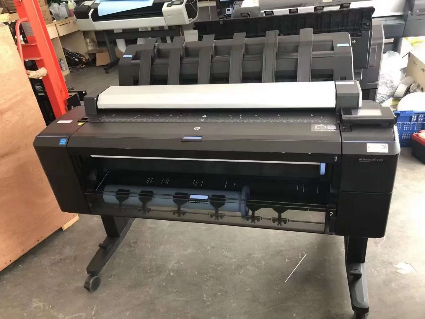 Refurbished High Productivity Multifunction Plotter Large Format Graph Traceur Used Inkjet Printers for Hp T1530 T2500 T2530