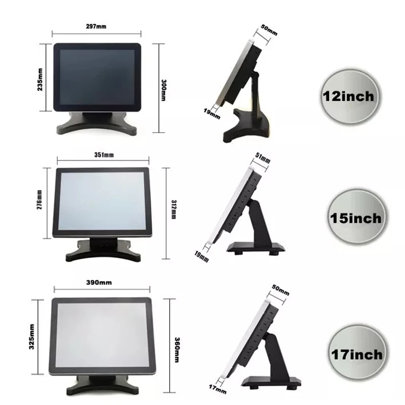 Touch Monitor Table Computer All One Touchscreen Billing Machine Systems Sale Restaurant Terminal Pos Cash Register