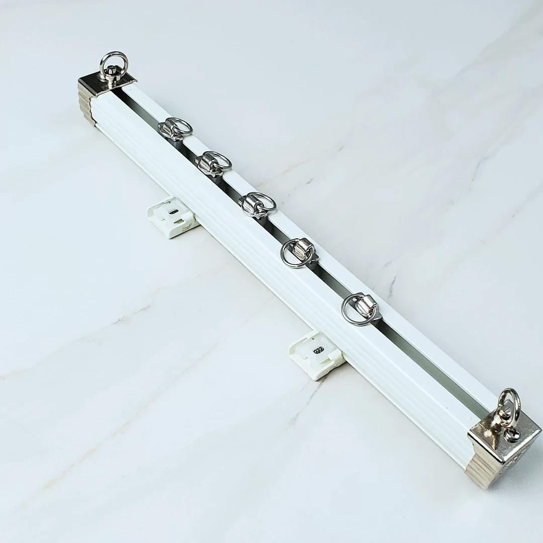 Zshine Curtain Track Single Track Heavyduty Curtain Valance Rails Customized Length For Living