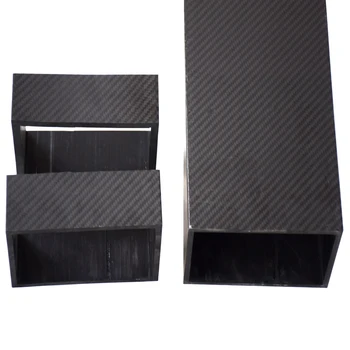 Carbon fiber square tubing 3k twill matte glossy  tube hot selling rectangular carbon fiber tube