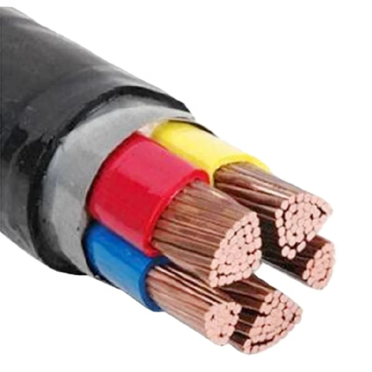 Underground Armoured Power Cable CU XLPE/PVC SWA/STA PVC Size xlpe 3/4/5  Core Armoured Electric Copper Power Cable Price|