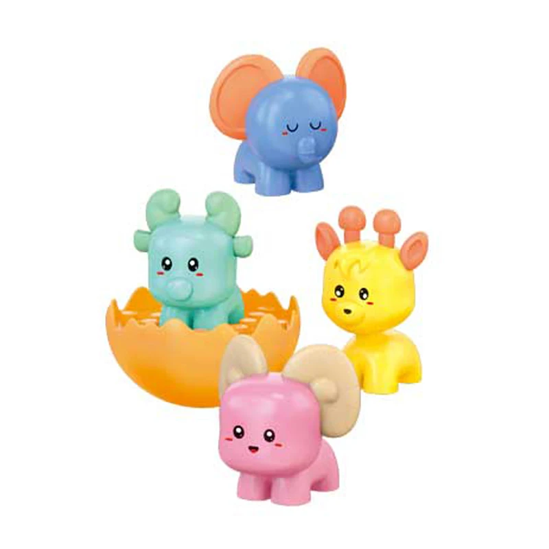 2in1 Roly Poly Toy Kids Silicone Baby Teether Toy 6 To 12 Months