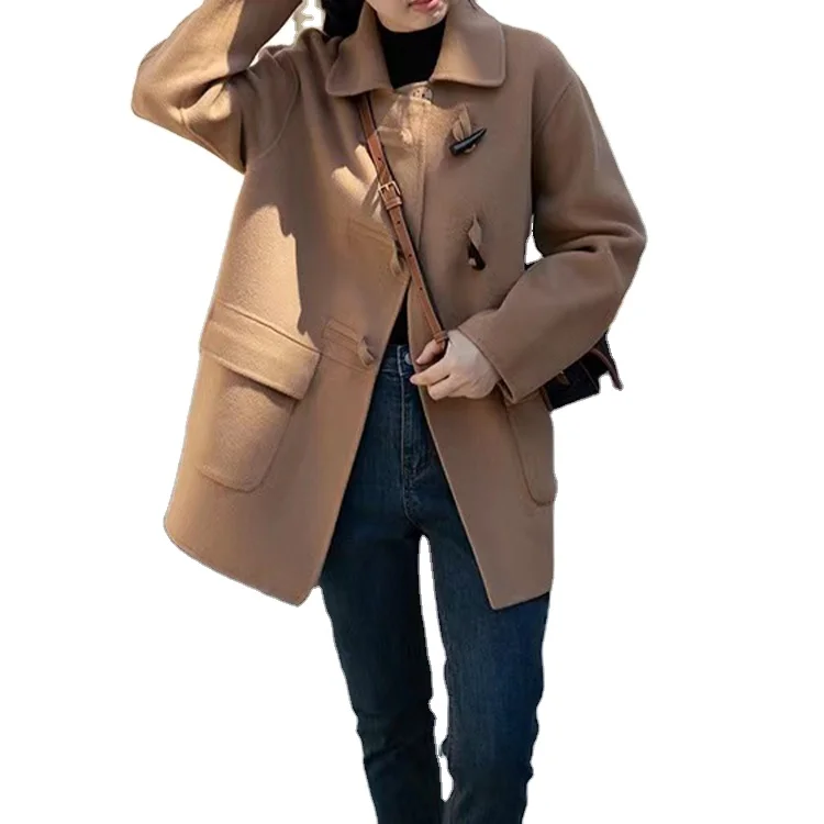 waterproof wool overcoat