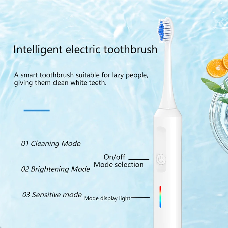 2023 Manufacturer Wholesale high-quality whitening cheap  Adult Smart sonic electric toothbrush with Travel Case for Philips details