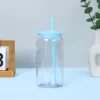 Light blue-semi-transparent