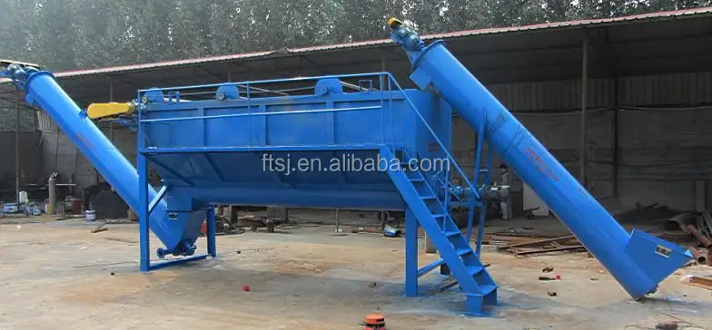 PP PE PET Flakes Washing Machine Floating Separating tank Floating Washer for Plastic Recycling Washing Line Price