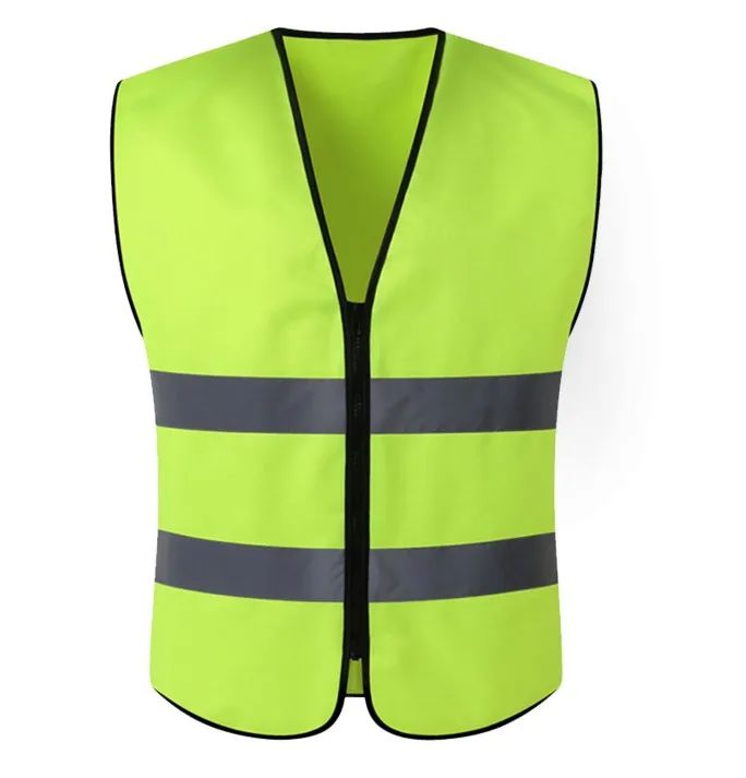 Hi Vis Comfort Vest Orange & Yellow ISO 20471 Class 2 Sizes S-6XL UV Protection 