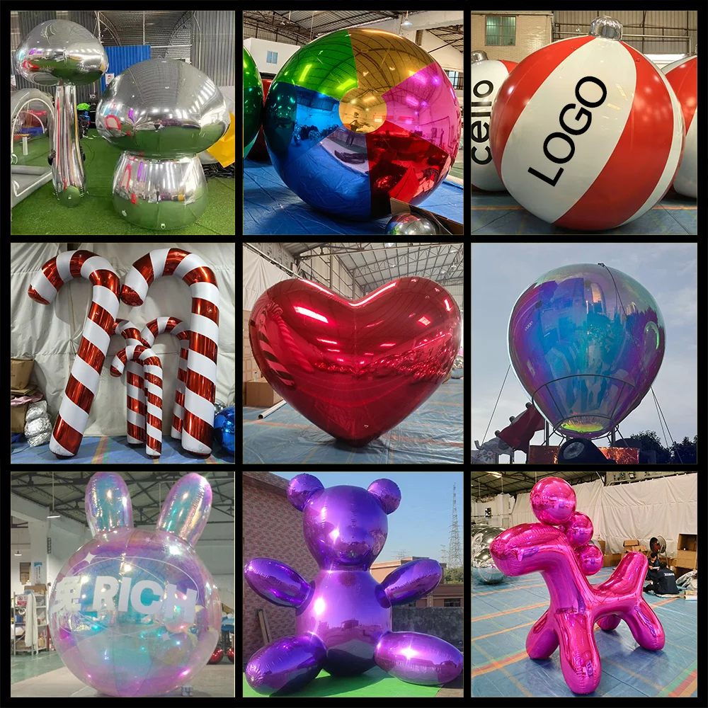 China Factory Custom Large Inflatable Disco Mirror Balloon,inflatable Mirror Ball for Advertising
