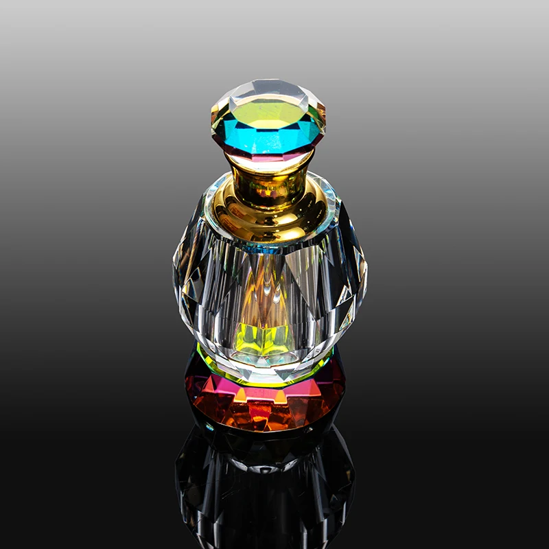 The Latest Product Can Be Customized Glass Empty Bottle 3ml Small Delicate Crystal Perfume Bottle