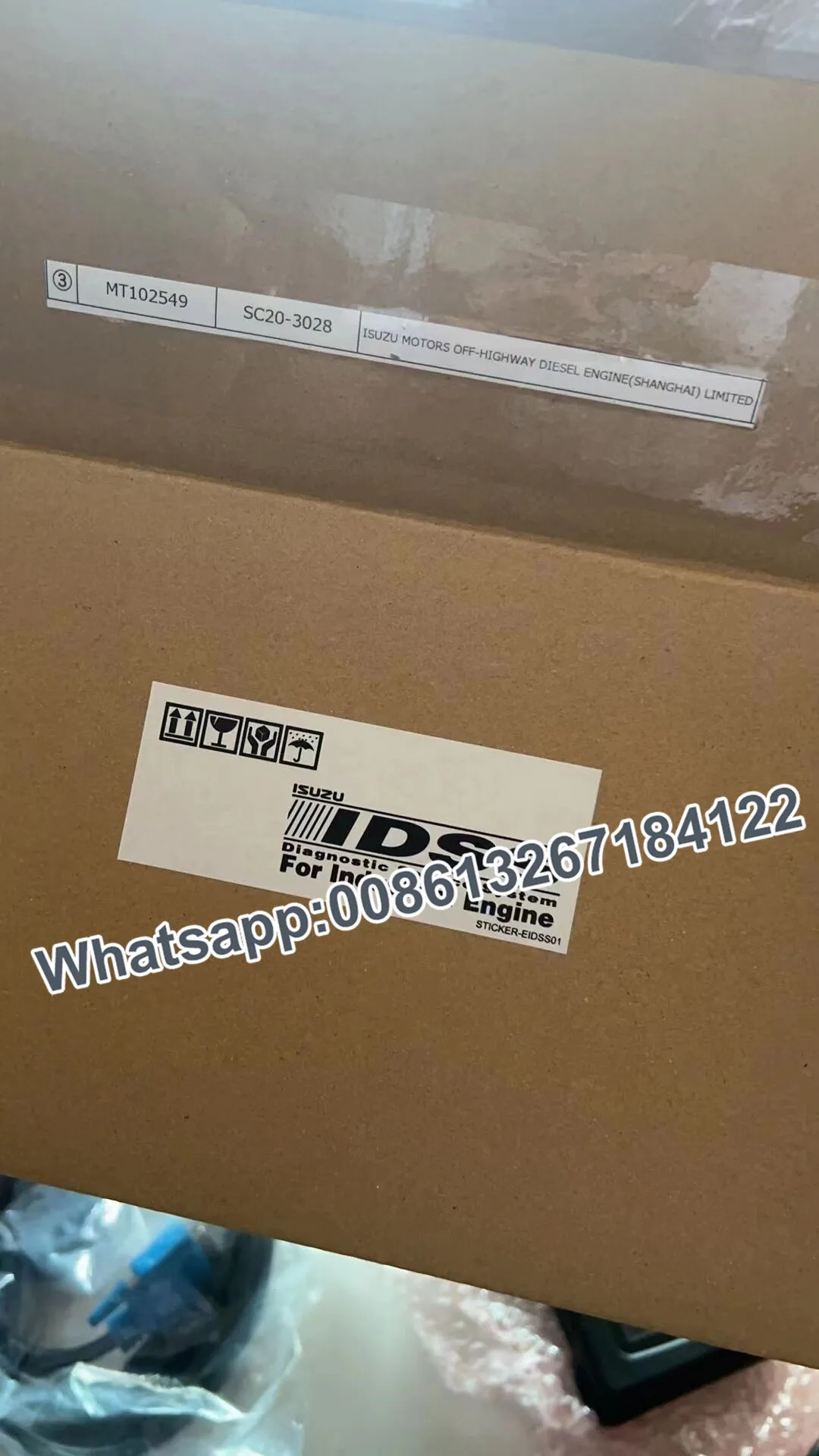 For ISUZU IDSS INTERFACE ORIGINAL Truck Excavator Diagnostic POWERTRAIN ADAPTER TYPE 2  IDSS for ISUZU DIAGNOSTIC SERVICE SYSTEM