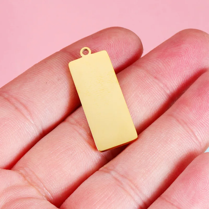 Rectangle Necklace Pendant