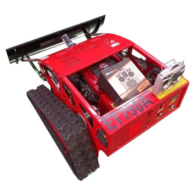 Это 'О ET-750A профессиональный пульт дистанционного управления газонокосилка для прополки газон на гусеничном ходу газонокосилка для продажи