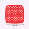 rectangle 7.5inch red