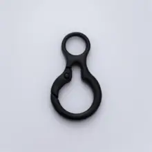 Manufacturers Supply Manual Eight - Ring Spring Open Ring Buckle for Handbag Accessories