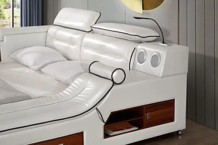 KEHUI Bedroom Cheapest Smart Massage Bed with Mexico Function Modern King Number Led Smart Massage Bed