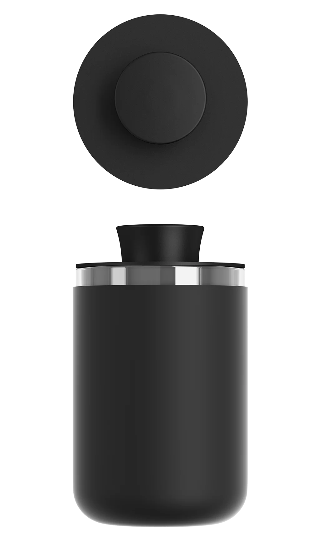 VA Grinder New Design Aluminum Glass Jar Stash Pro Water Odor Proof Herb Container with Free Laser logo