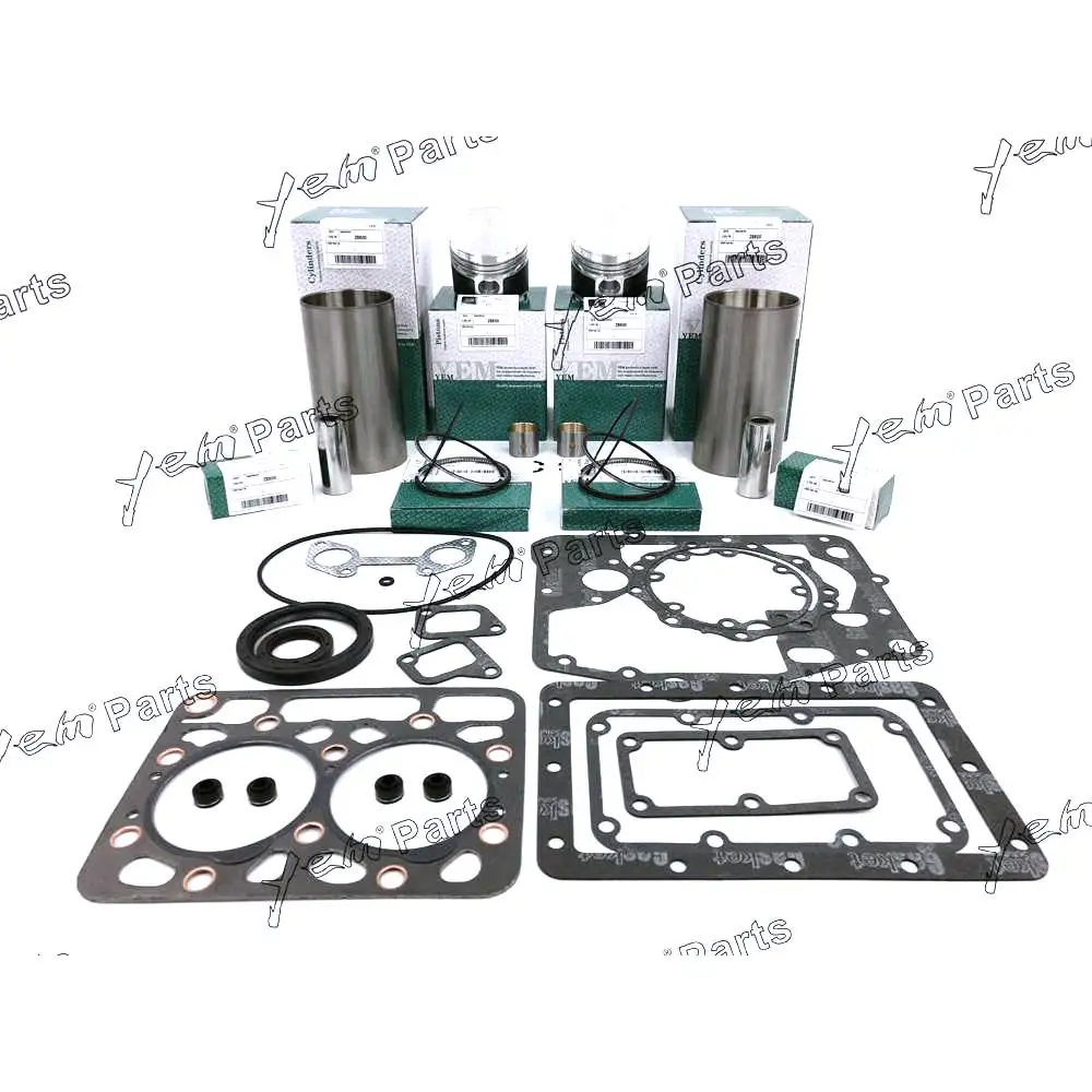ZB600 Overhaul Kit With Gasket Set for Kubota Engine Rebuild Kit 3