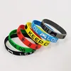 colorful Set of 6 gaming wristbands