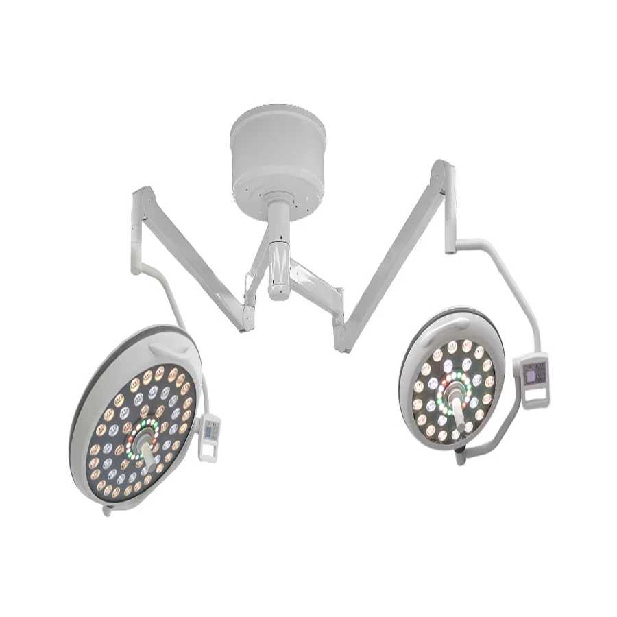 MICARE POWER-LED PLUS E700/500 LED lampe opératoire à Double tête à éclairage élevé lampe chirurgicale avec source de lumière contrôlable