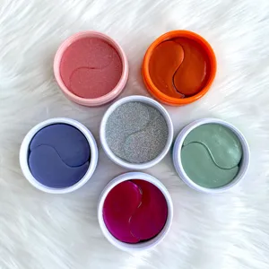 MOND'SUB Custom Vitamin C Aloe Vera Hydrogel Dark Circle Eye Patches Moisturizing Crystal Under Eye Mask