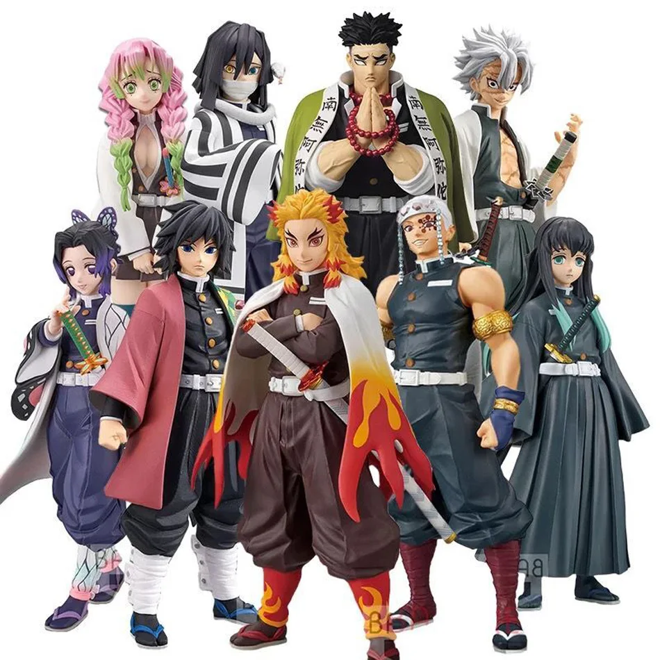 As Figures de Demon Slayer  Bonecos de anime, Figuras de anime, Anime