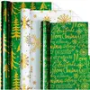 Navidad verde y blanca