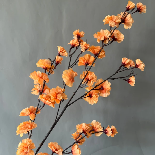 High-End Rose Artificial Flower Vine for Wedding and Living Room Decoration Wall Hanging Landscape Display Window Ornament