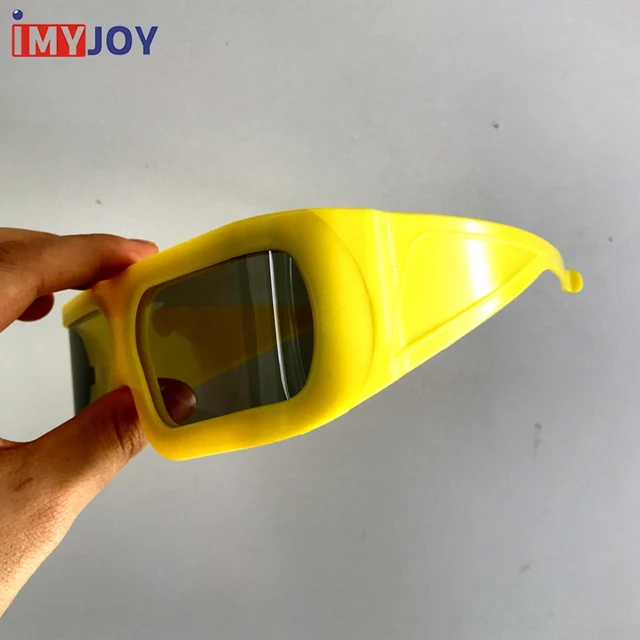 Frame Linear Polarized 3D Glasses Eyes Cinema Glasses for 3D 4D 5D 6D Cinemas