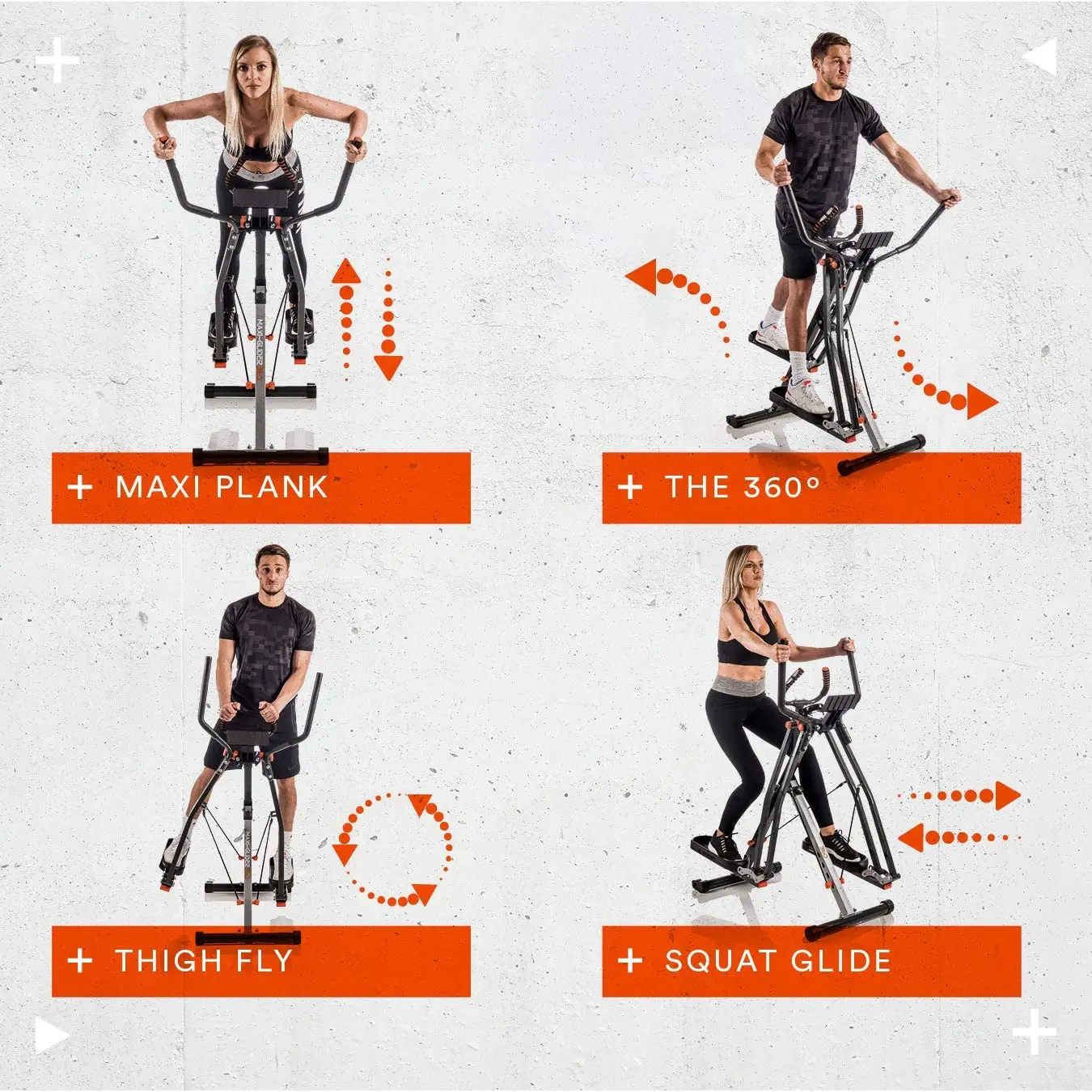 Best Maxi Glider 360 Slim Easy Stride Workout Air Walker And Air Glider