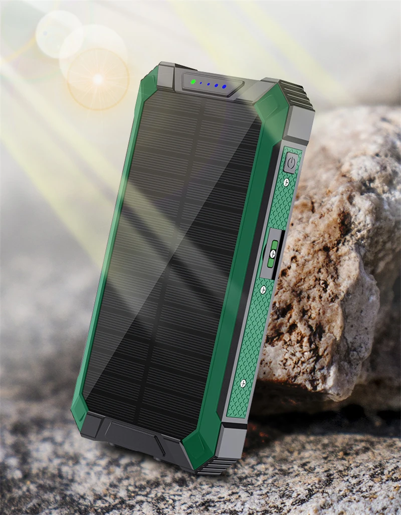 2024 Trending Products Power Bank 50000mah Wireless Solar Powerbank ...