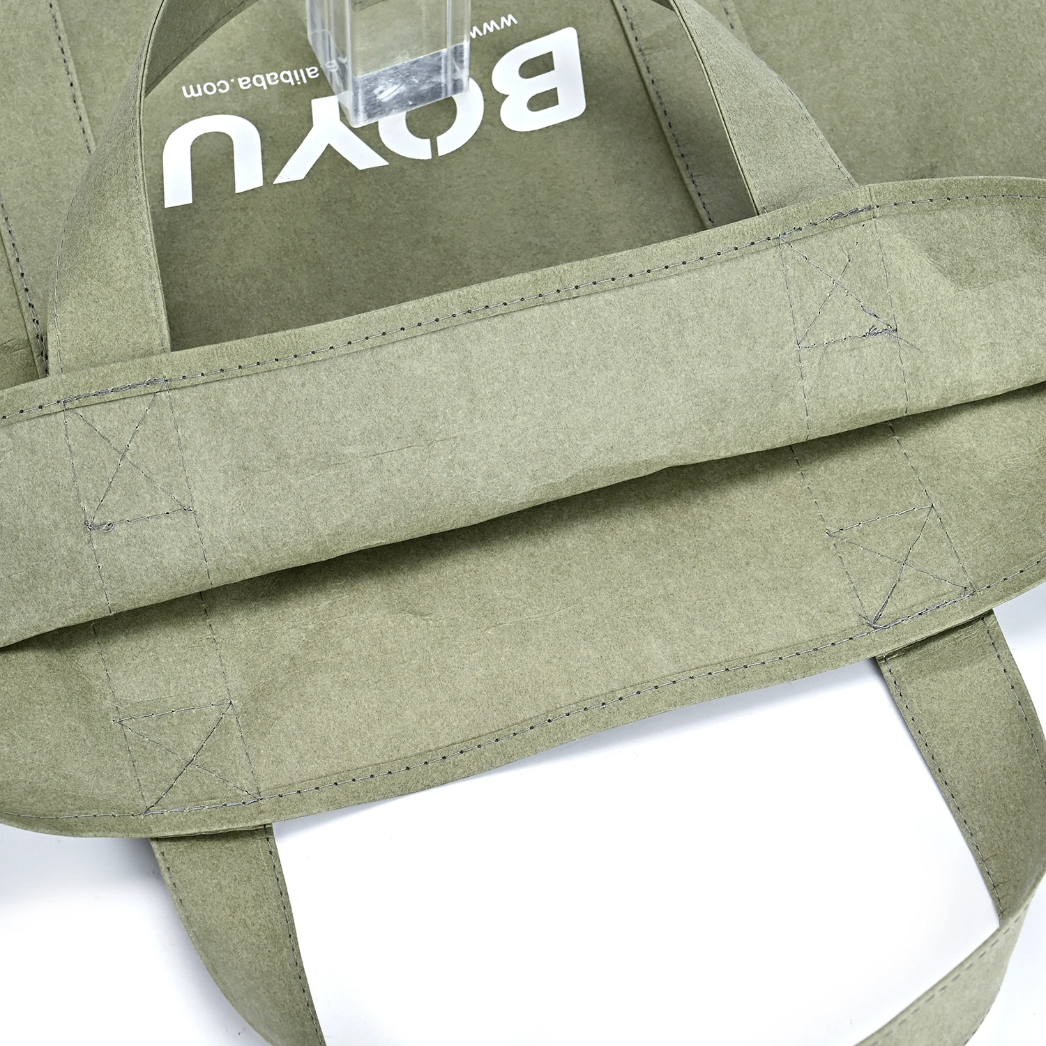 Dupont Medium Daily Use Paper Tote Bag Single Shoulder Handbag Washable Kraft Cotton Linen Lining Durable Natural Ecobags Letter factory