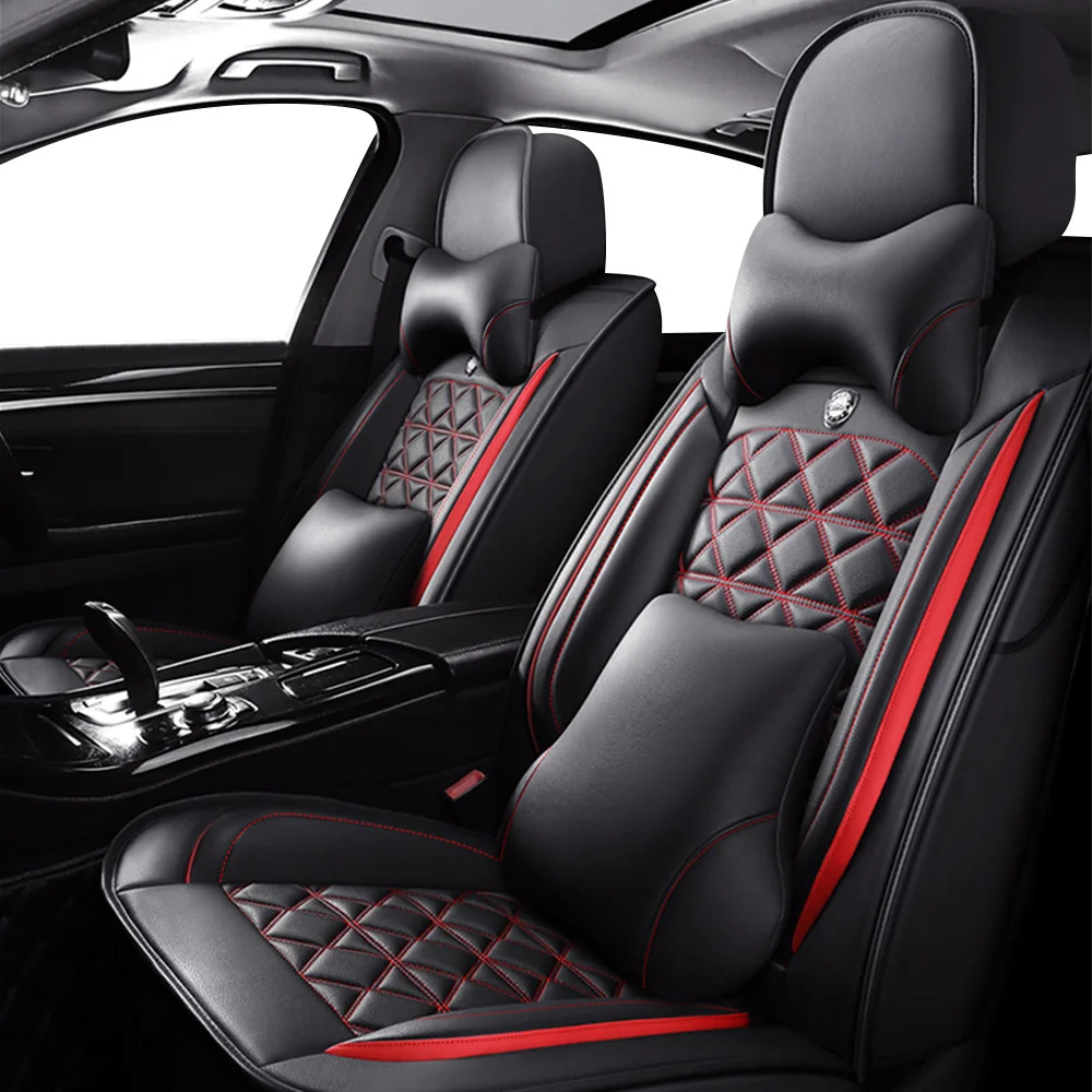 FLY5D Чехлы для автомобильных сидений универсальные красочные чехлы из искусственной