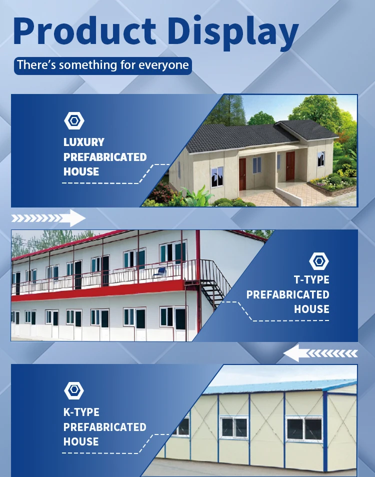 factory direct lightweight quick install portable prefab house for construction dormitory fireproof home-4