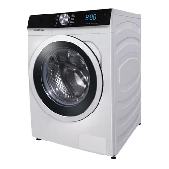 New Condition 10kg Electric Automatic Front-Loading Washer Manual Power Source Options for Household Hotel Use Outdoor-Versatile
