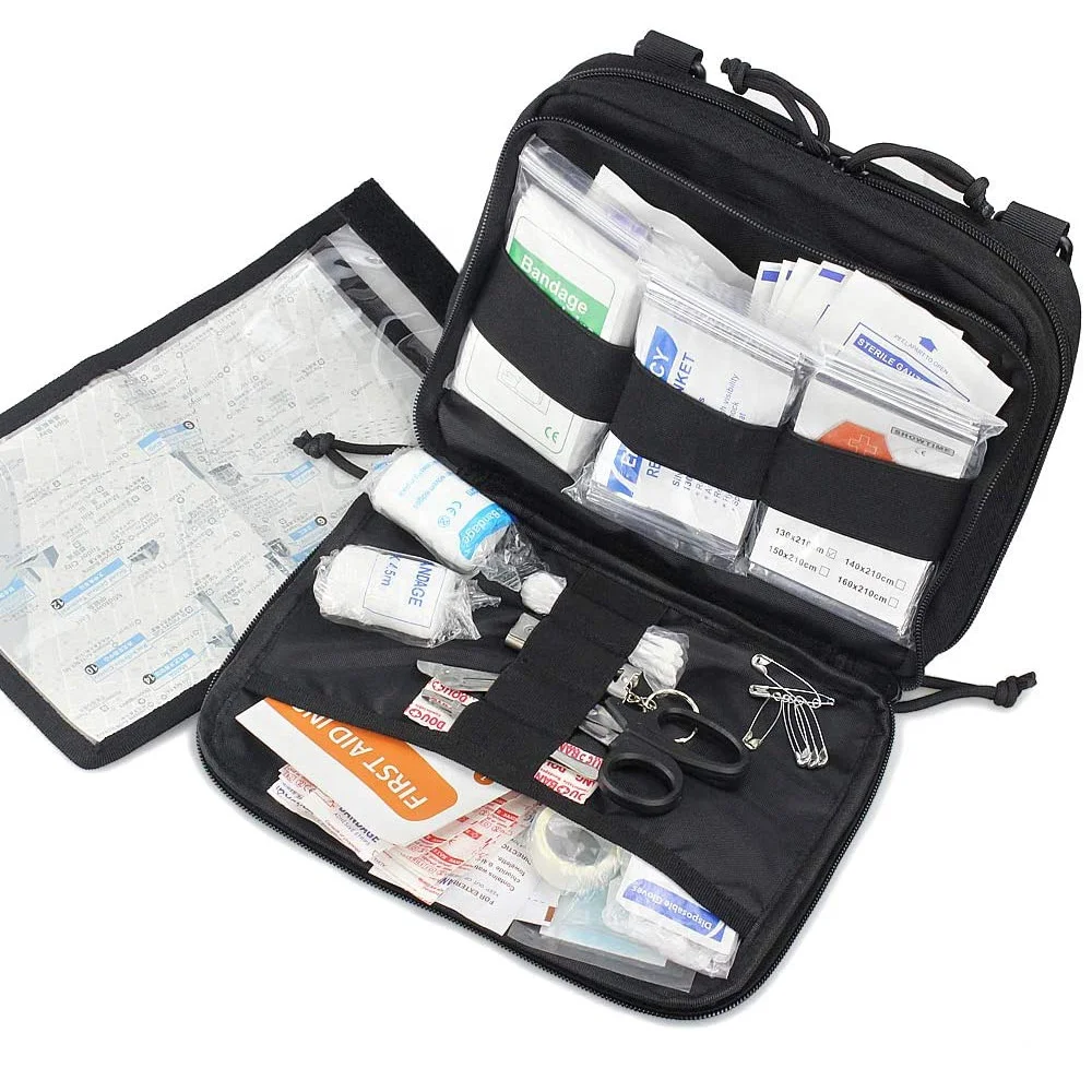 Borsa Messenger Tattica Piccola In Nylon 900D Con Sistema MOLLE | Sling Pack EDC Impermeabile 18x12x11 Cm Per Escursionismo E Viaggi - 4