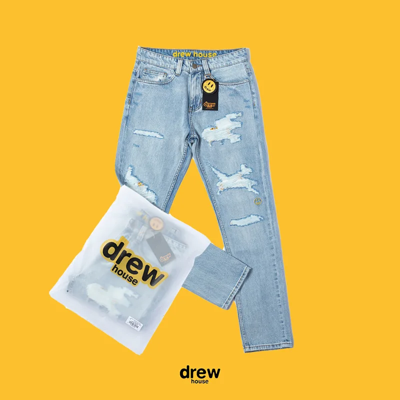Justin Beiber Jeans Smile Face Drew 
