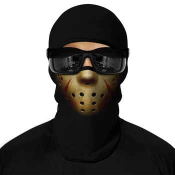 Wholesale Sexy Women Halloween Costumes Embroidered Eyes Ribbed Knit Ski Mask Balaclava With Vinyl Devil Horns