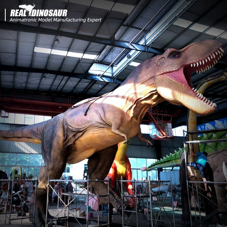 Remote Control Life Size Animatronic Robot T-rex Dinosaur for Sale