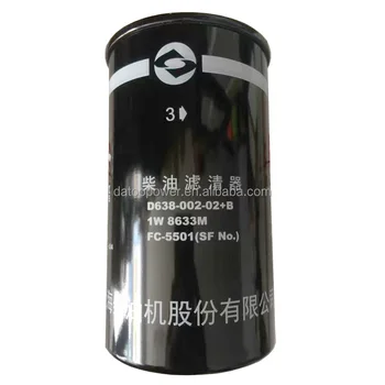 D638-002-02+B Fuel Filter - Original Genuine for Shanghai Diesel