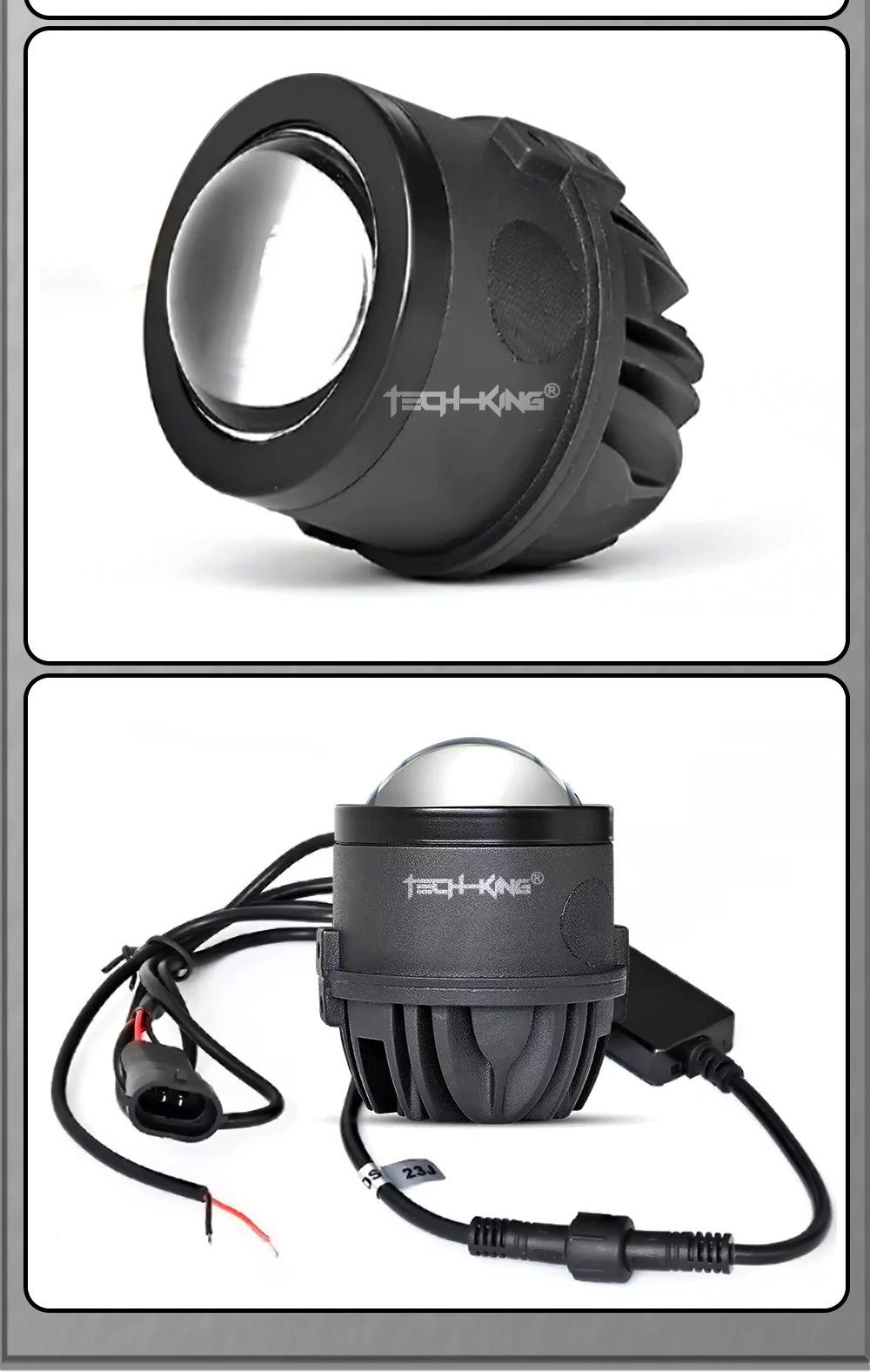 2.5 Inch Lens Led Fog Lamp 45W Led Headlight for Car H4 H7 H11 9005 9006 Led Headlight Bulb Led Projector Lamp 12V Universal